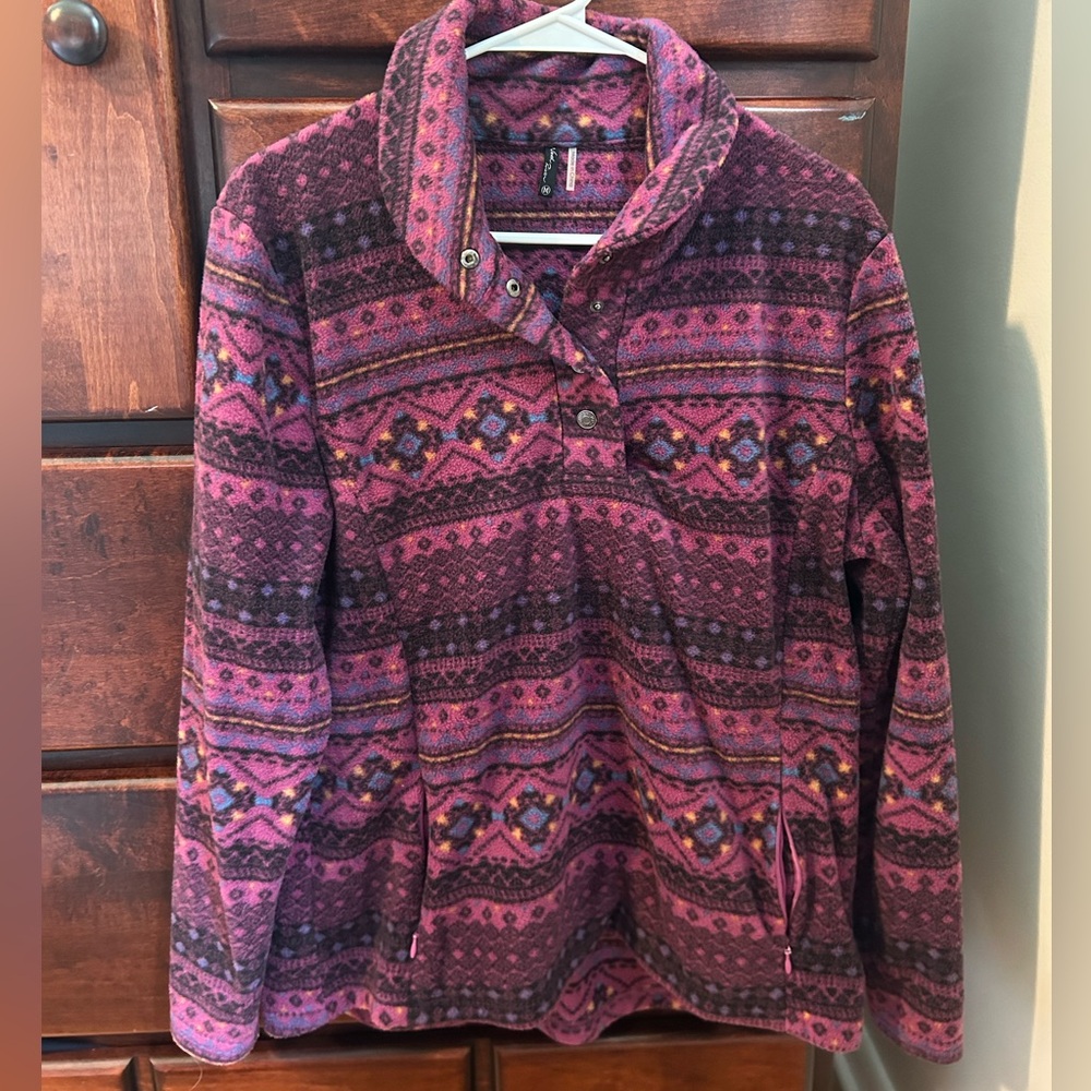 North River Aztec fleece